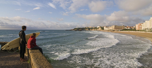 Biarritz surfer