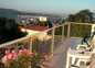 Terrasse privative avec vue sur l'Etang de Thau et la Mer Méditerranée