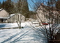 Le moulin sous la neige