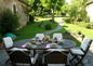 Petit déjeuner en terrasse