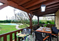 la terrasse couverte