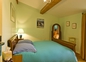 Chambre lit double et douche privative