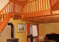 MEZZANINE QUI ILLUMINE LE GITE