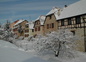 Bergheim  - Les Remparts sous la neige