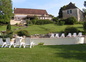 Vue depuis la piscine